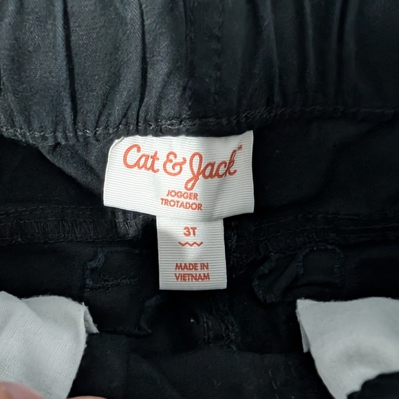 Lot of 3 (THREE) Toddler Boy Pants in Black in Size 3T - Picture 10 of 11